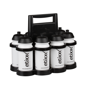 Carrier for drinking bottles