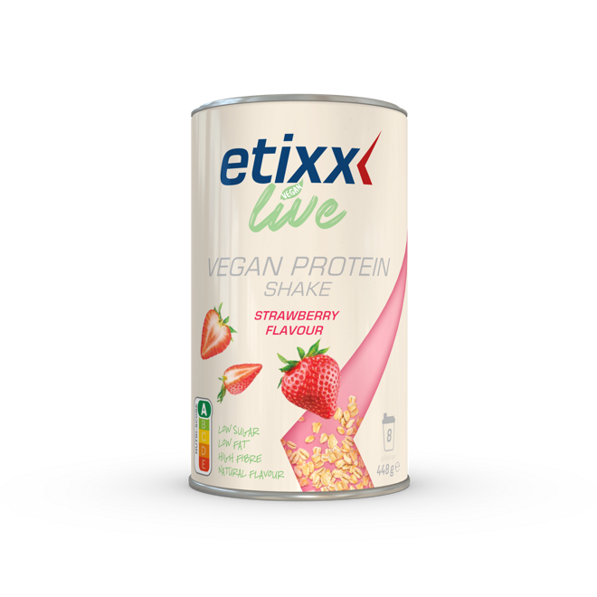 VEGAN PROTEIN SHAKE STRAWBERRY