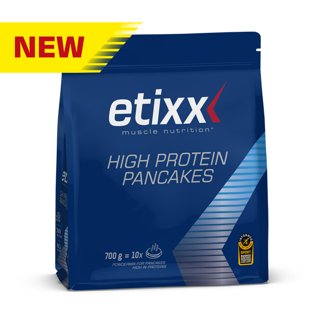 High Protein Pancakes con manzana al horno