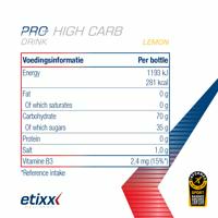 PRO LINE High Carb Drink Lemon 1000g