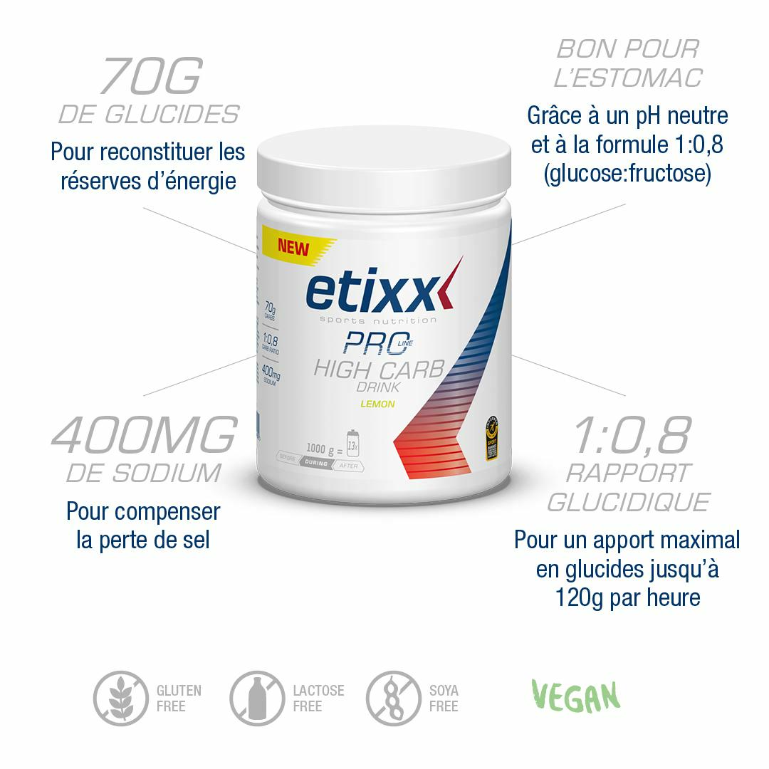 PRO LINE High Carb Drink Lemon 1000g