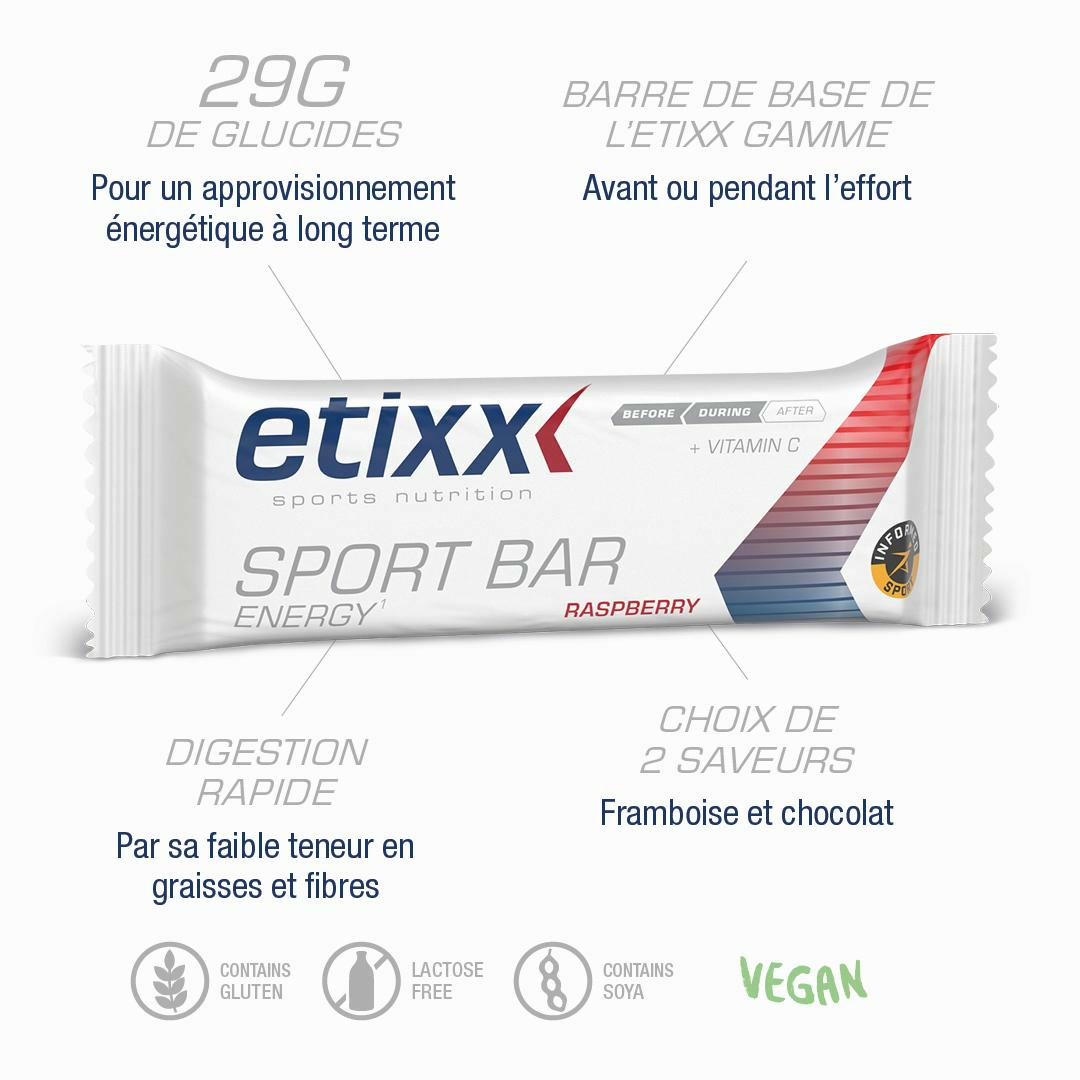 Energy Sport Bar Raspberry 12x40g