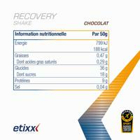 ETIXX RECOVERY SHAKE CHOCOLATE 1500G