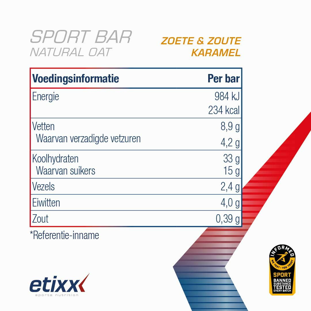 Natural Oat Sport Bar