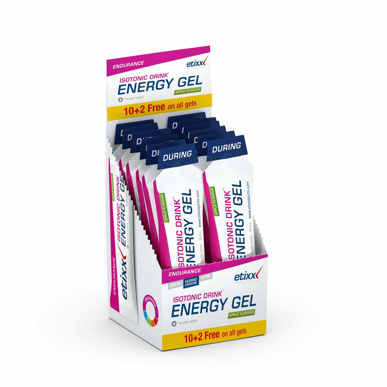 ETIXX ISOTONIC DRINK ENERGY GEL APPLE