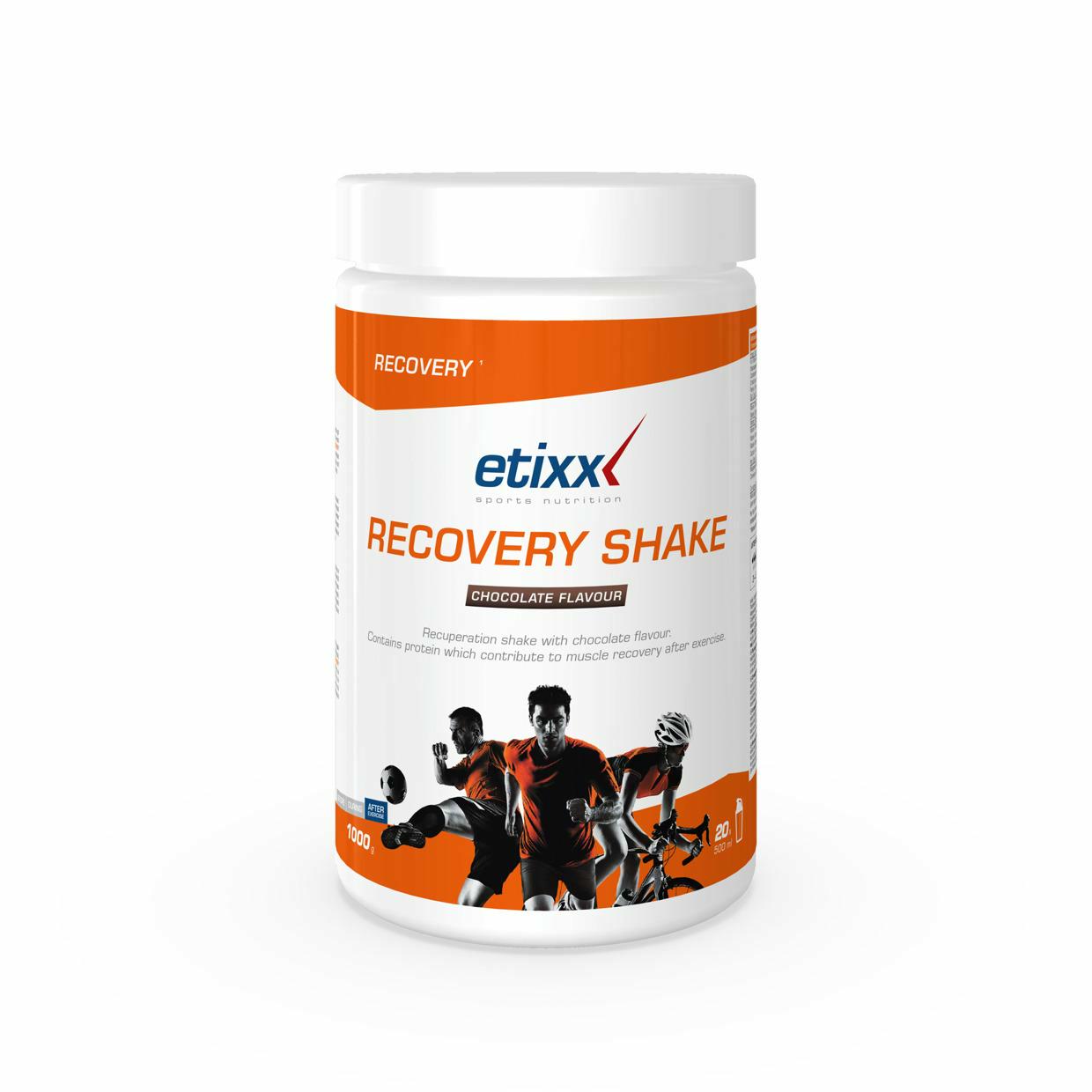 ETIXX RECOVERY SHAKE CHOCOLATE 1000G