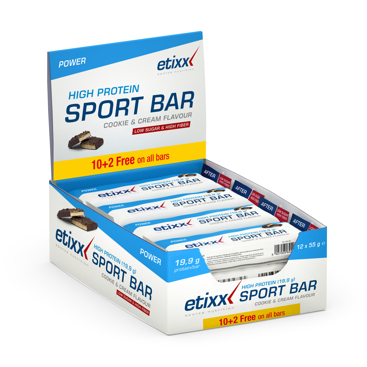 High Protein Sport Bar (Cookie & cream)