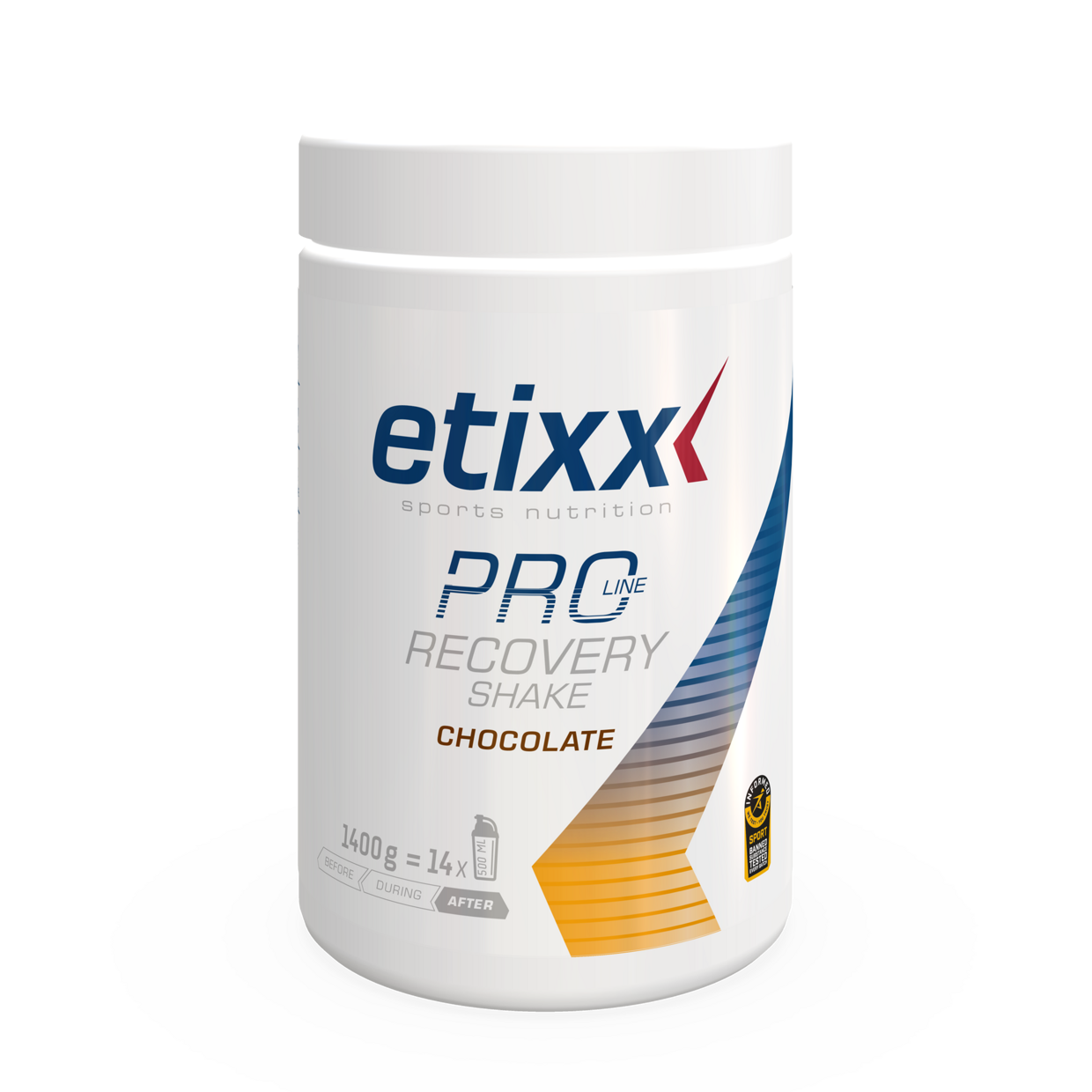 ETIXX RECOVERY SHAKE PRO LINE CHOCOLATE 1400G