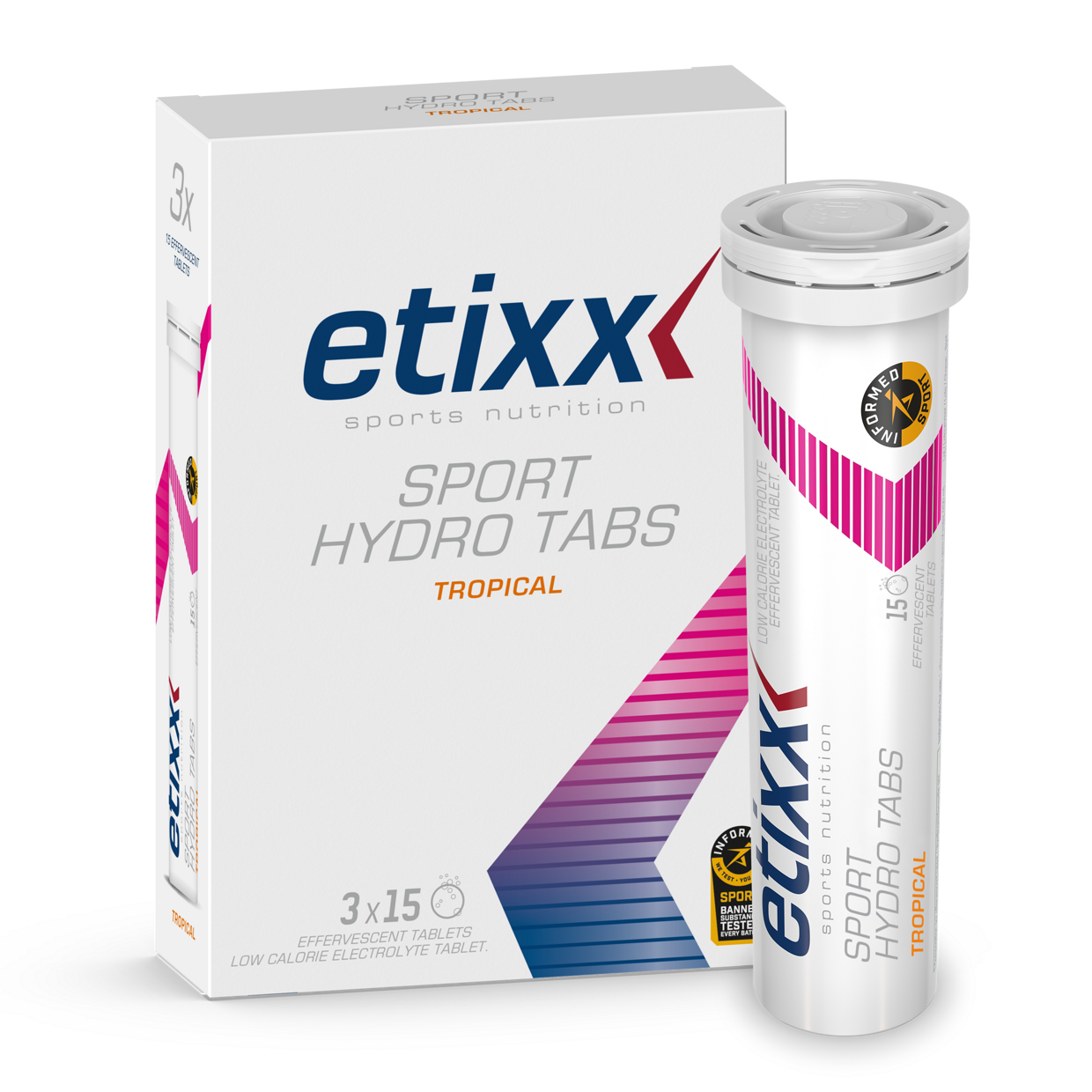 Sport Hydro Tabs Tropical 3x15 eff. t.