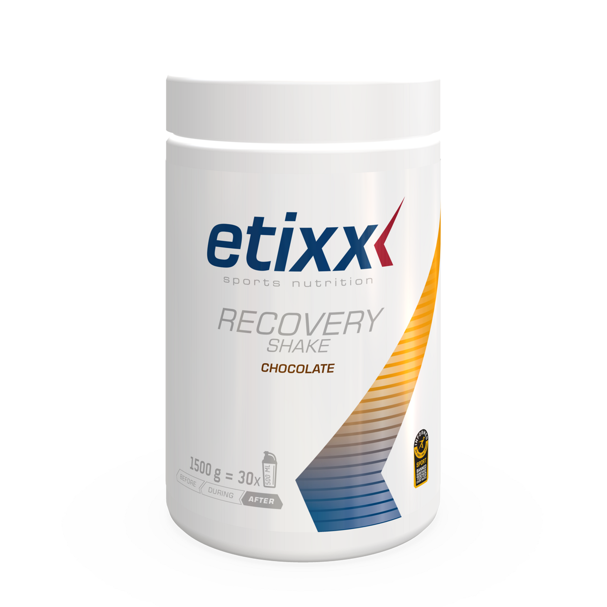 ETIXX RECOVERY SHAKE CHOCOLATE 1500G