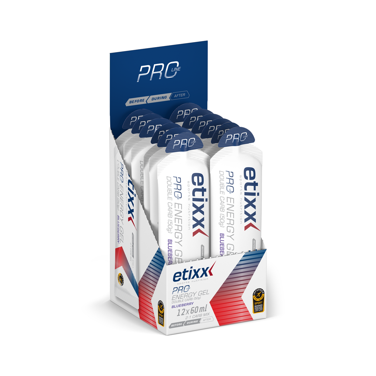 PRO LINE Energy Gel Blueberry 12x60ml