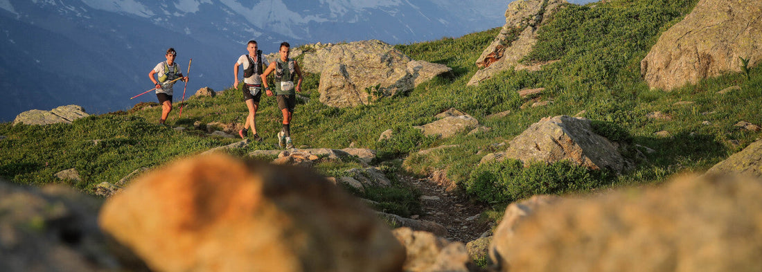 Runners on the Trail des Sangliers 2026 course in La Roche en Ardenne