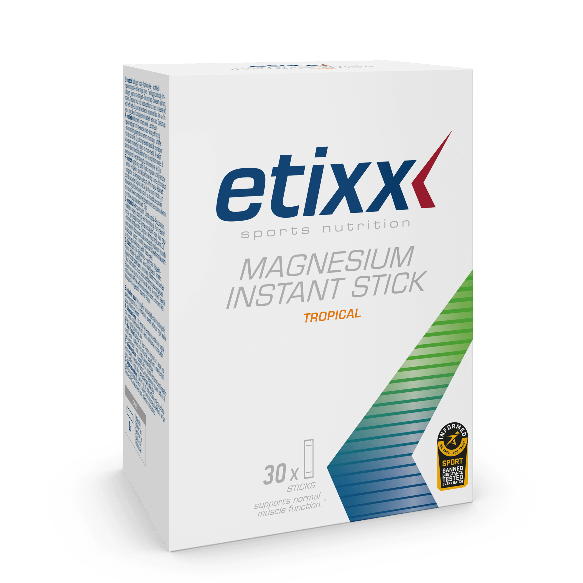 Magnesium Instant Stick complément alimentaire Etixx